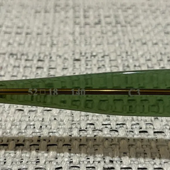 SEE Eyewear Eyeglasses Glasses Cat Eye Frames in Green Style 6971 - Picture 6 of 7